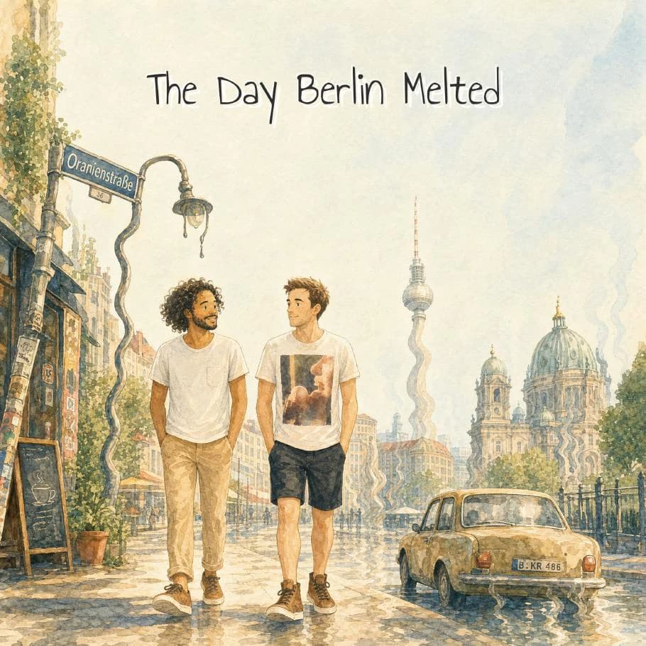 Cover of The Day Berlin Melted